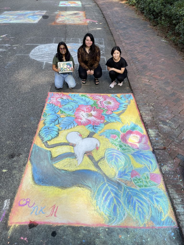 Muscarelle Museum of Art Chalk Art Competition Create a chalk art