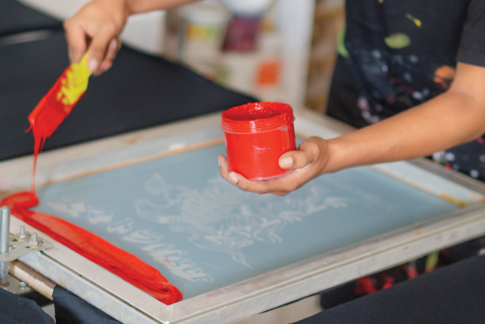 Photo Screen Printing Workshop