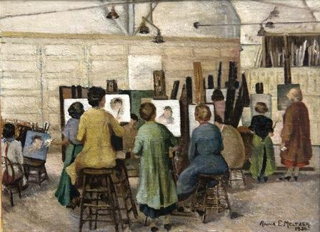 Alexander Brook’s Art Class, Art Students League