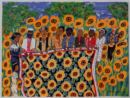 The Sunflower Quilting Bee at Arles