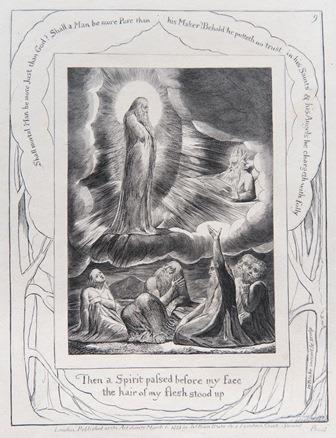 The Vision of Eliphaz, plate 9