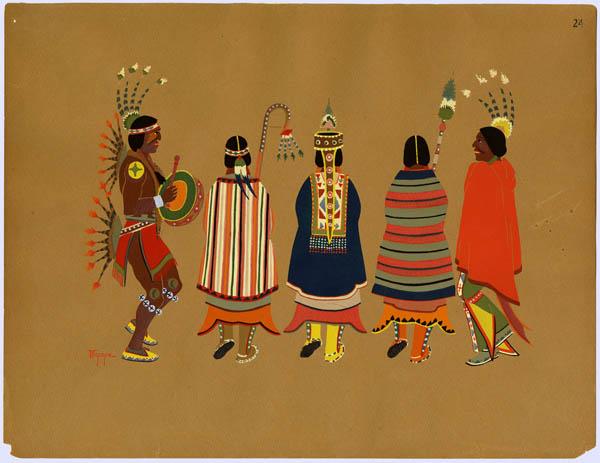 Squaw Dance (Plate 24)