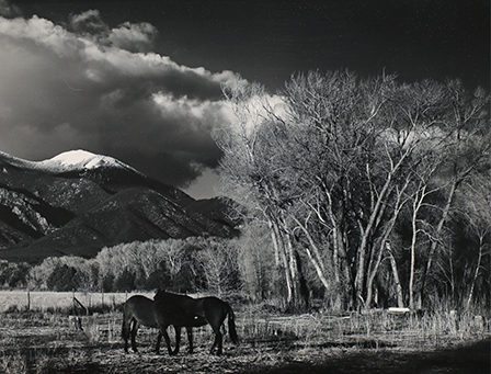 Evening Scene near Taos, New Mexico