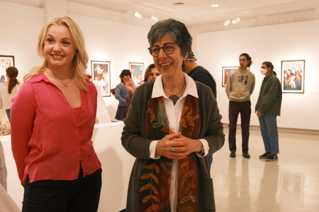 An Artful Experience: W&M Students Deliver a High-Profile Exhibit