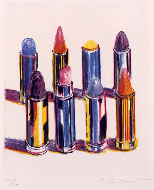 Eight Lipsticks (detail)